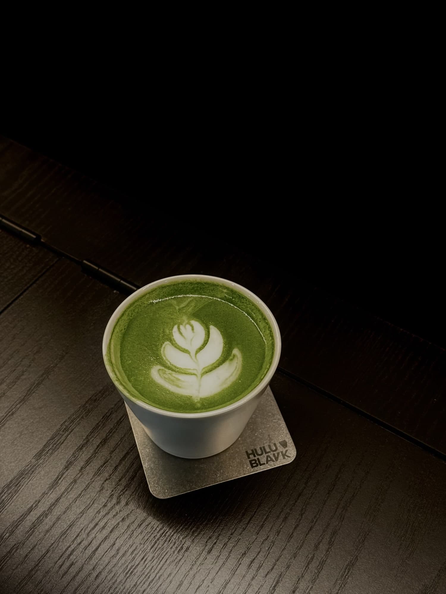 HULU BLAVK matcha ritual — stone-milled, whisked before you