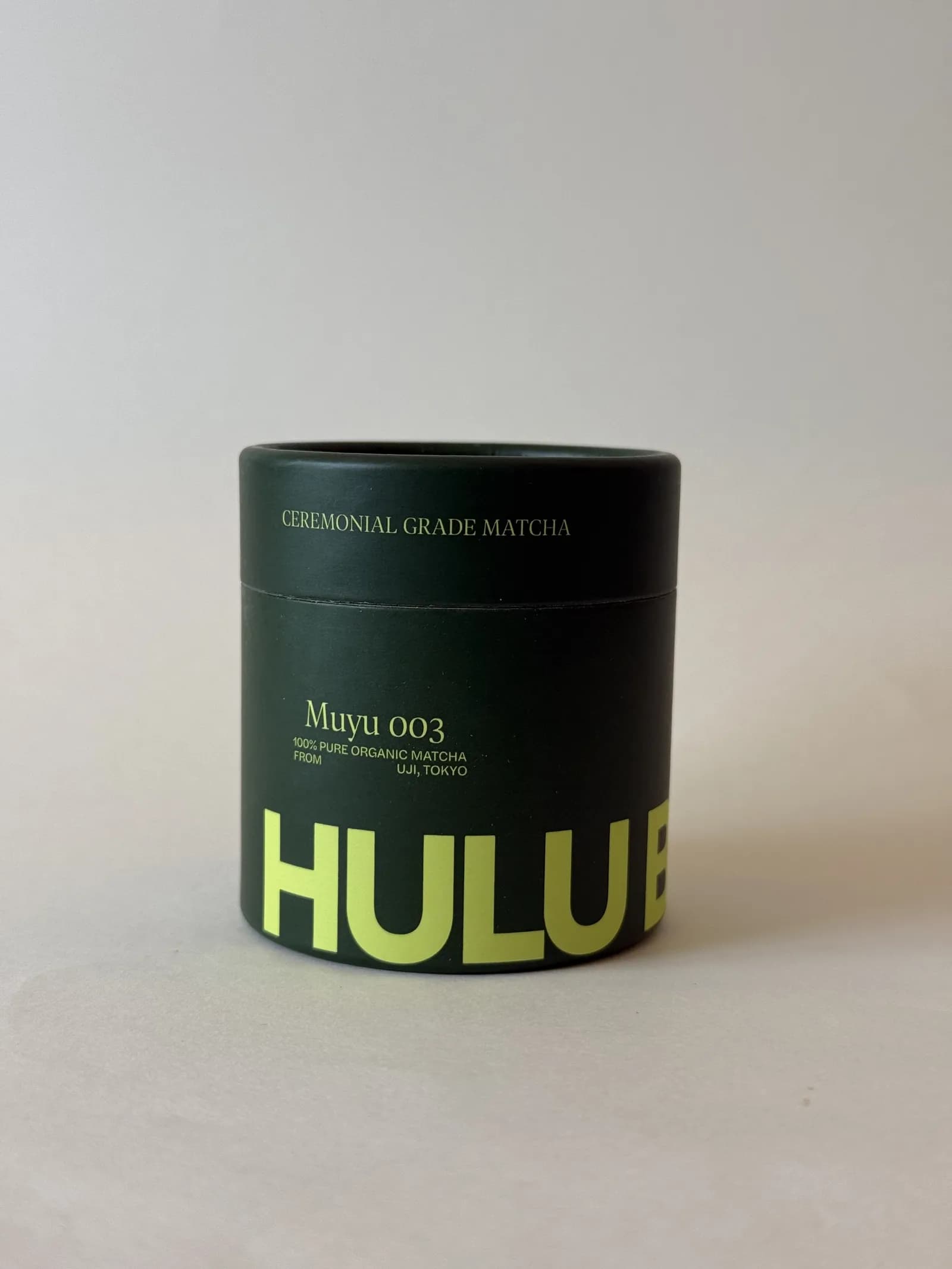 Muyu — Rounded body. Holds its edge under oat and whole milk.