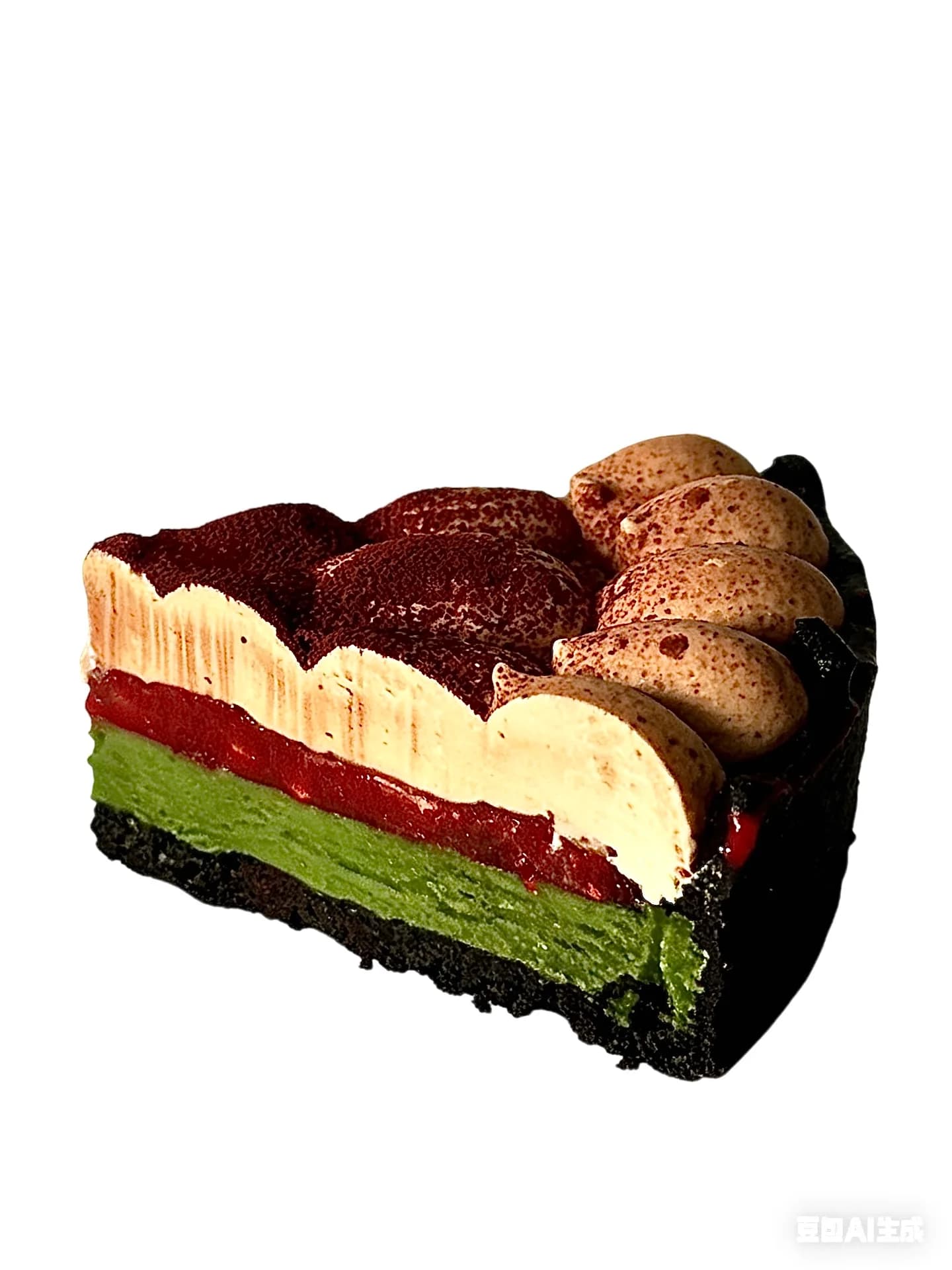 Matcha Mixed Berry Tart · 3" — paired with Wakaba