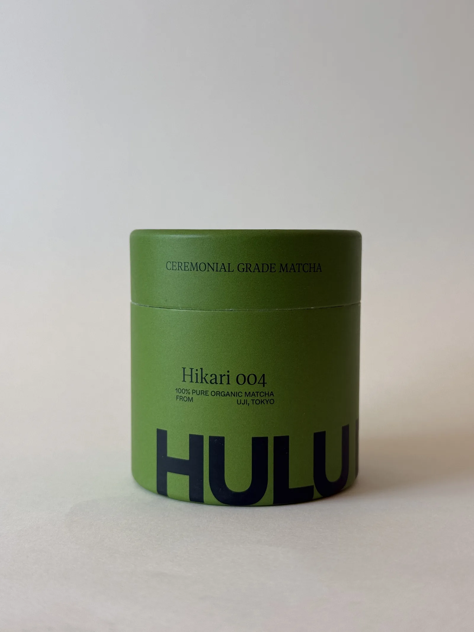 Hikari grade matcha — The thick-bowl grade. Shaded, fine-ground, slow.