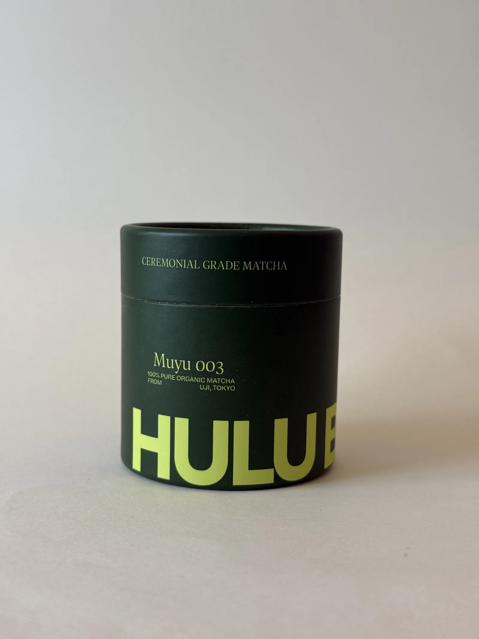 Muyu — Rounded body. Holds its edge under oat and whole milk.